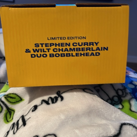 GOLDEN STATE WARRIORS STEPHEN CURRY & WILT CHAMBERLAIN DUO BOBBLEHEAD LIMITED ED - Picture 6 of 7